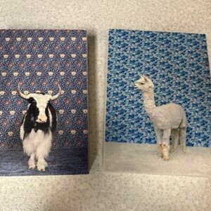 Animal Art Canvas Set